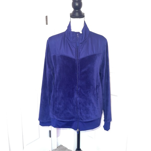 Athletic Works exercise workout casual zipup high neck pullover jacket, XL - Picture 1 of 13
